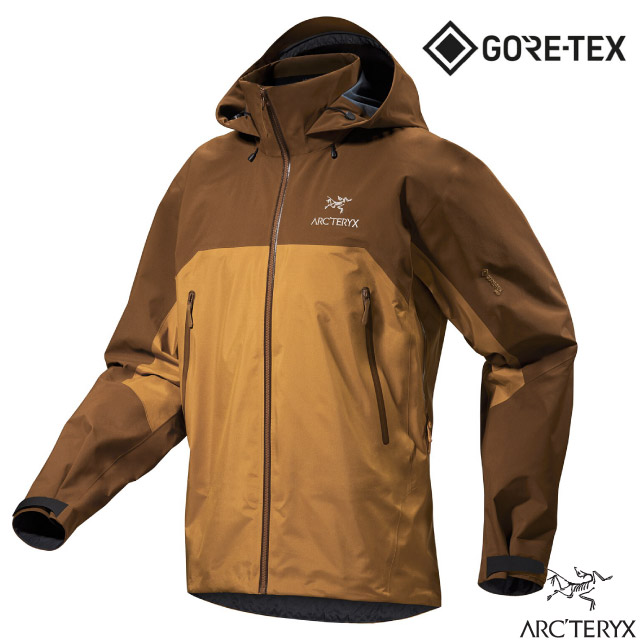 【ARCTERYX 始祖鳥】男 Beta AR G-TX 3L 防水透氣連帽外套/X000007082 遺跡褐/育空褐✿30E010